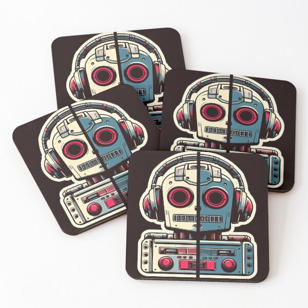 Item preview, robot for pillow case or square canvas designed and sold by mzeroxx69.