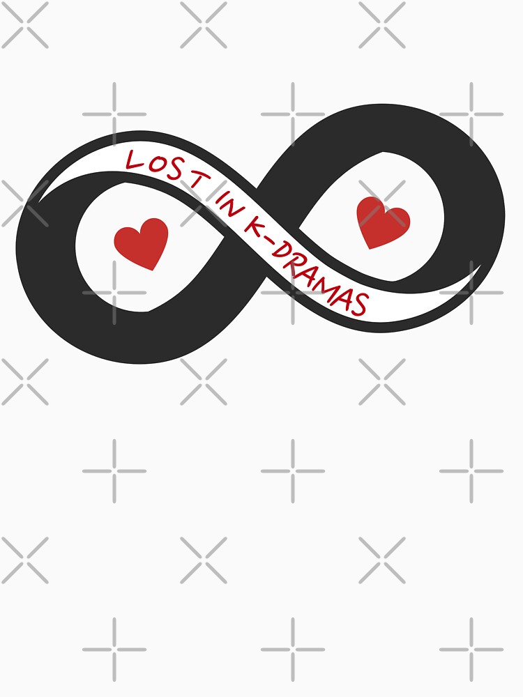 Thumbnail 3 of 3, Baseball ¾ Sleeve T-Shirt, Lost In K-Dramas designed and sold by 3po3.