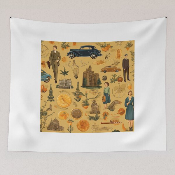 Item preview, Beauty old times pattern designed and sold by SmileshareShop.