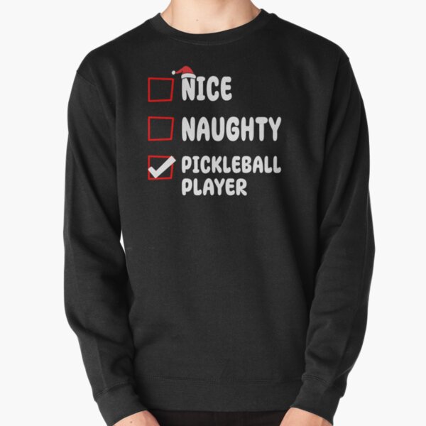 Item preview, Nice Naughty Pickleball Player List Christmas Santa Xmas Funny designed and sold by dggaustria.