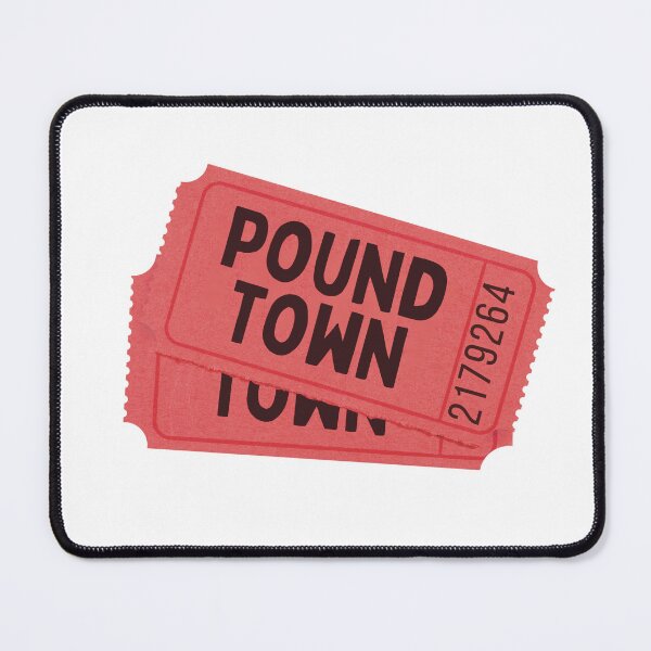 Item preview, Two Tickets to Pound Town designed and sold by Wickedgifts.
