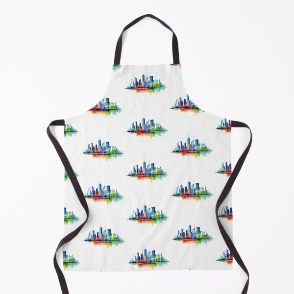 Item preview, Urban Elegance with Rainbow Colored Cityscape Downtown Design designed and sold by Ignorant-Artist.