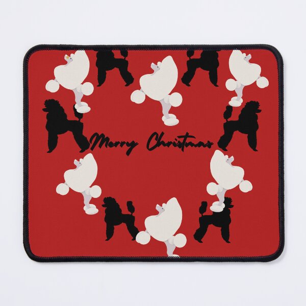Item preview, Christmas poodle designed and sold by Mikusia.