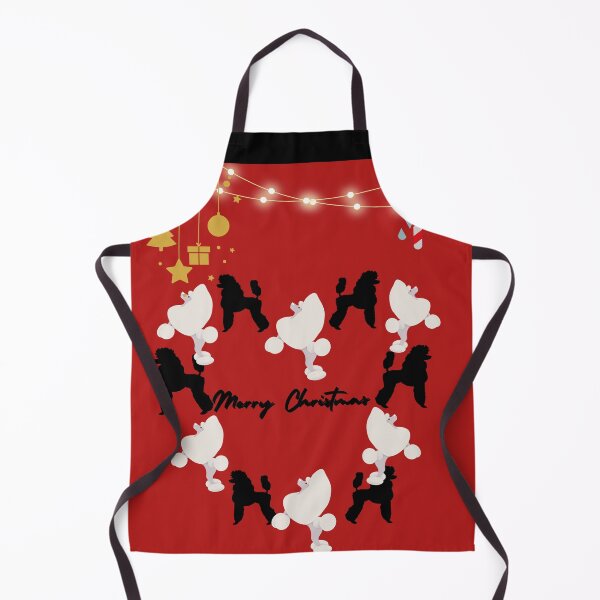 Item preview, Christmas poodle designed and sold by Mikusia.