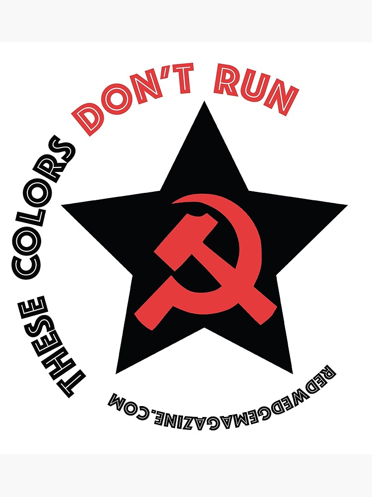 Thumbnail 3 of 3, Poster, These Colors Don't Run designed and sold by Red-Wedge.
