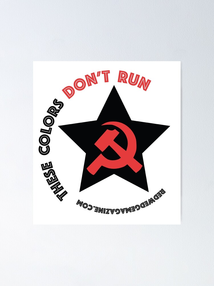 Thumbnail 2 of 3, Poster, These Colors Don't Run designed and sold by Red-Wedge.