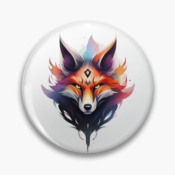 Item preview, Vivid Expressions: My unique fox face Design designed and sold by MGBLSTORE.