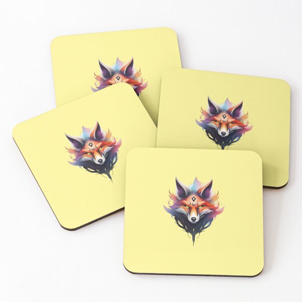 Item preview, Vivid Expressions: My unique fox face Design designed and sold by MGBLSTORE.