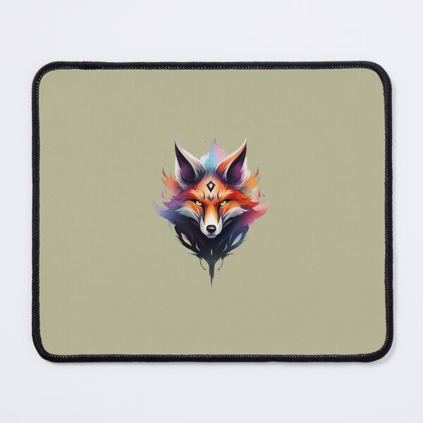 Item preview, Vivid Expressions: My unique fox face Design designed and sold by MGBLSTORE.