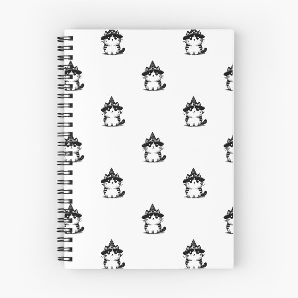 Item preview, Lithograph Black Ink Style Halloween Kitten designed and sold by DBVega.