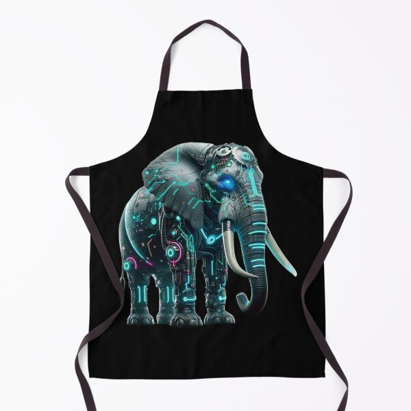 Item preview, Cybernetic Elephant designed and sold by MrAI-Store.
