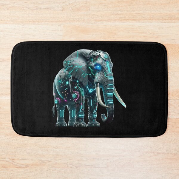 Item preview, Cybernetic Elephant designed and sold by MrAI-Store.
