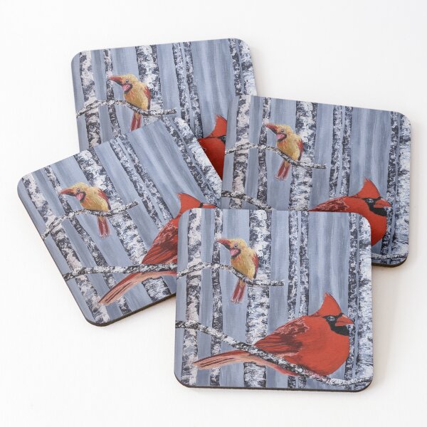 Item preview, Cardinals and Angels designed and sold by Laura King  Fine Arts.