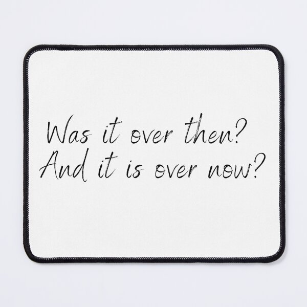Item preview, Is It Over Now Taylor Swift Lyrics - Version 2 designed and sold by Feather n' Ink.