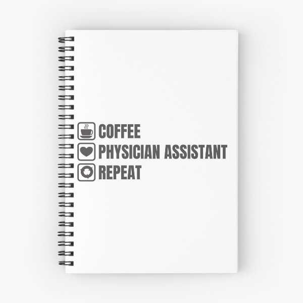 Item preview, Coffee, Physician Assistant, Repeat (for Light Background) designed and sold by thecatcouch.
