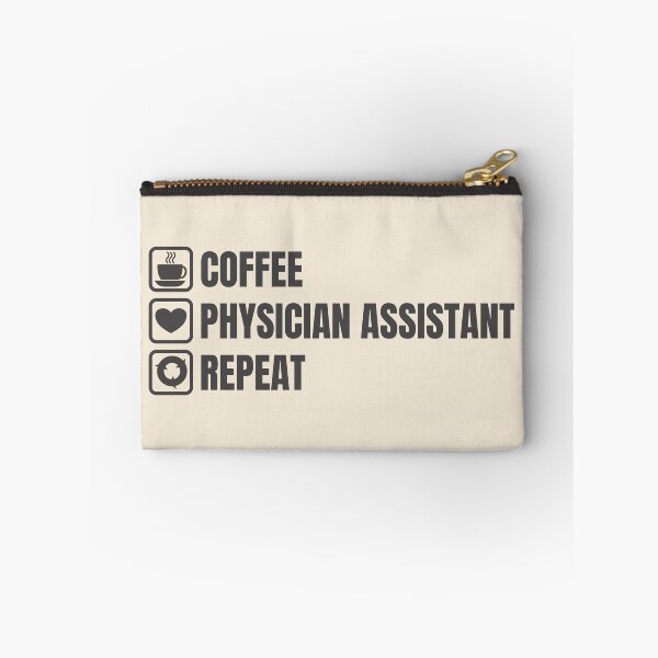 Item preview, Coffee, Physician Assistant, Repeat (for Light Background) designed and sold by thecatcouch.