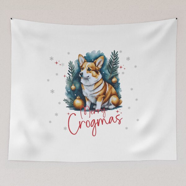 Item preview, Dog  in Christmas Background-  Cute  Christmas vintage  & witty quote designed and sold by mndesignworx.