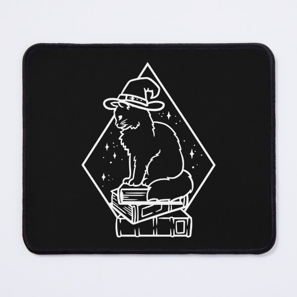 Item preview, Witchy Bookish Kitty designed and sold by polliadesign.