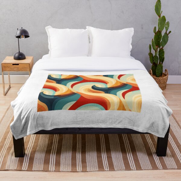 Item preview, Retro style abstract pattern designed and sold by SmileshareShop.
