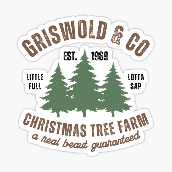 Griswold & Co. Christmas Tree Farm Sticker