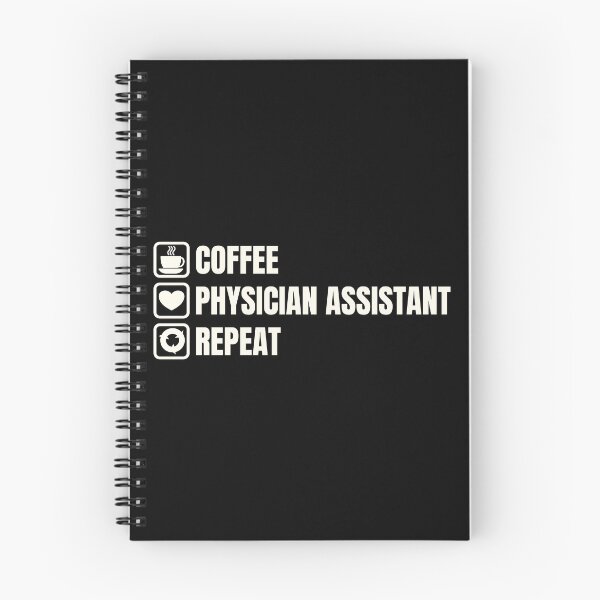 Item preview, Coffee, Physician Assistant, Repeat (for Dark Background) designed and sold by thecatcouch.
