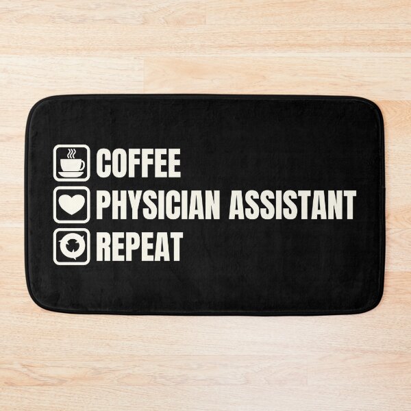 Item preview, Coffee, Physician Assistant, Repeat (for Dark Background) designed and sold by thecatcouch.