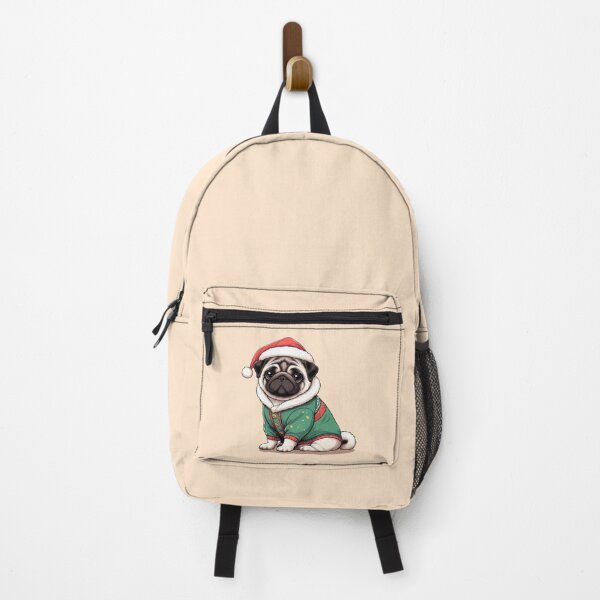 Item preview, Cute Christmas Pug in Sweater designed and sold by KAI-Studio.