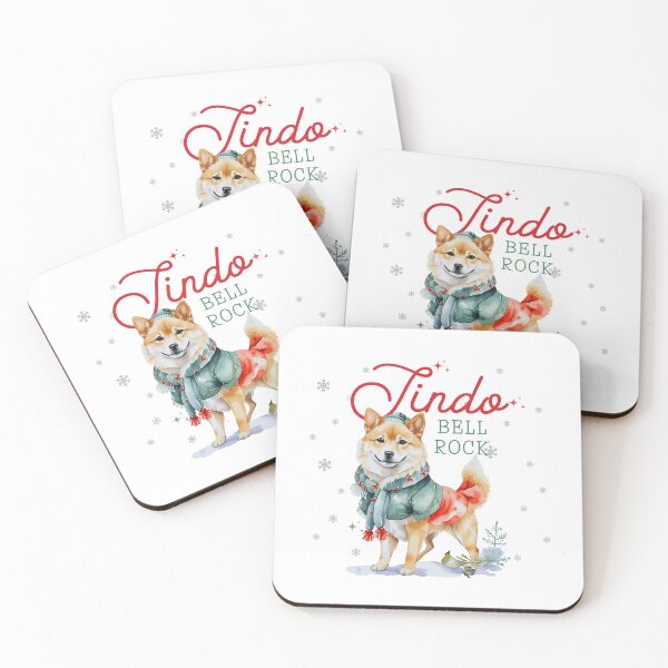 Item preview, Dog  in Christmas Background-  Cute  Christmas vintage  & witty quote designed and sold by mndesignworx.