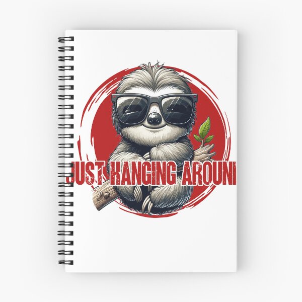 Item preview, Funny Sloth With Sunglasses Relaxes designed and sold by sbachstroem.