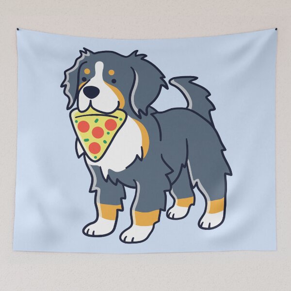 Item preview, Bernese and Pizza designed and sold by Wlaurence.