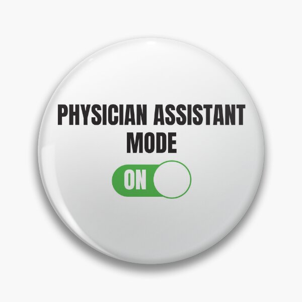Item preview, Physician Assistant Mode: ON (for Light Background) designed and sold by thecatcouch.