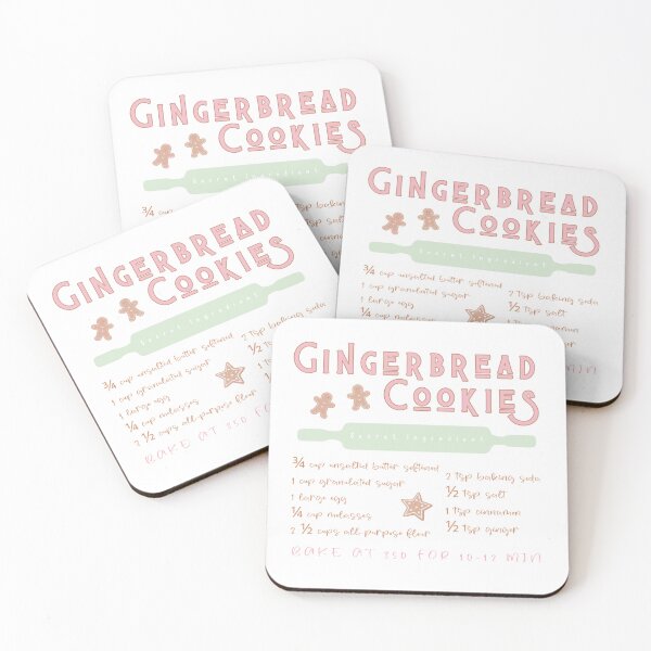 Item preview, Gingerbread Christmas Cookies Recipe designed and sold by Flapi Store.