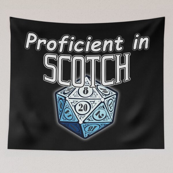 Item preview, Proficient in Scotch designed and sold by GammarayPrints.