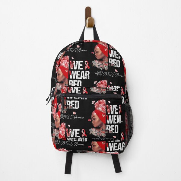 Item preview, Black Women We Wear Red HIV AIDS Awareness designed and sold by EagmianPheolea.