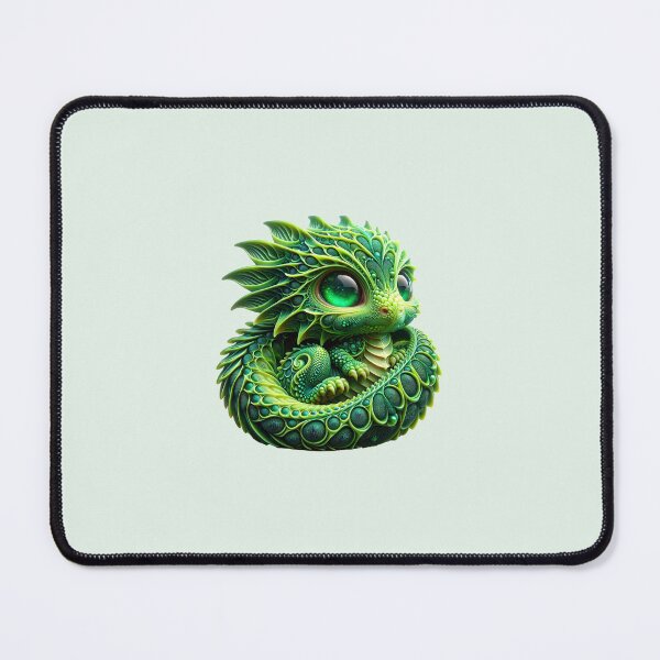 Item preview, Cute Emerald Dragon designed and sold by DBVega.