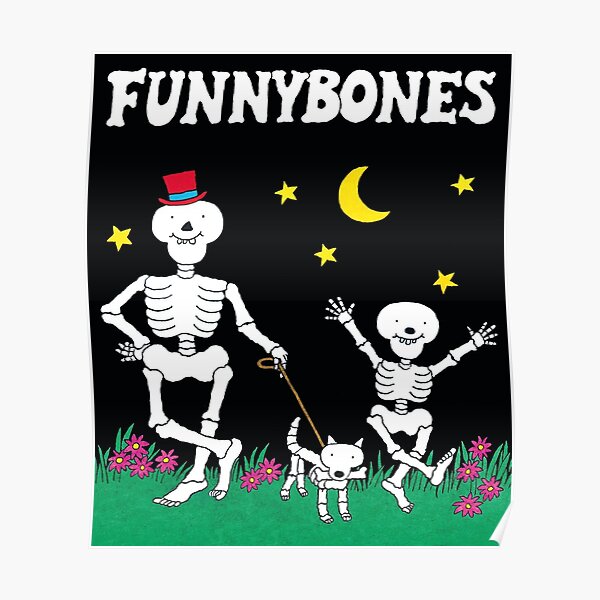 Funny Skeleton Posters Redbubble - funnybones roblox