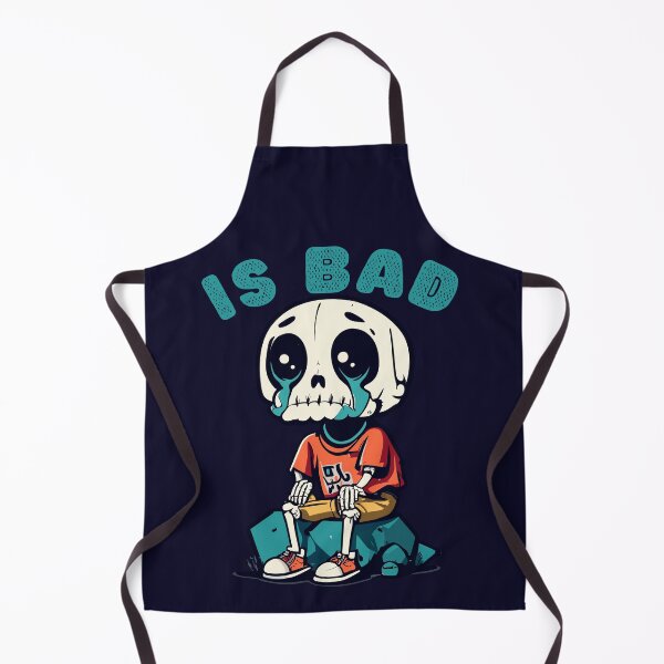 Item preview, Cute Little Crying Skeleton Is Bad designed and sold by GENESIS-POD.