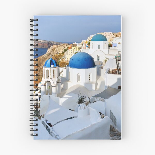 Item preview, Oia Santorini Blue Domes 03 designed and sold by Weston  Westmoreland.