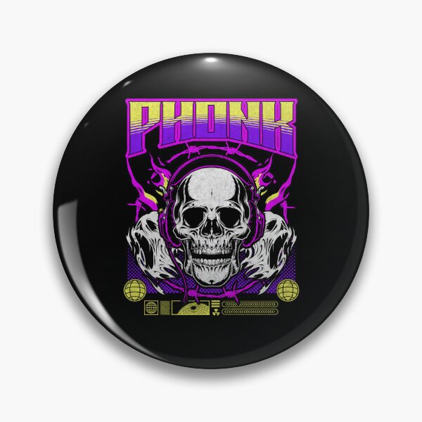 Item preview, Listening To Phonk Music Skull designed and sold by MasterKlaw.