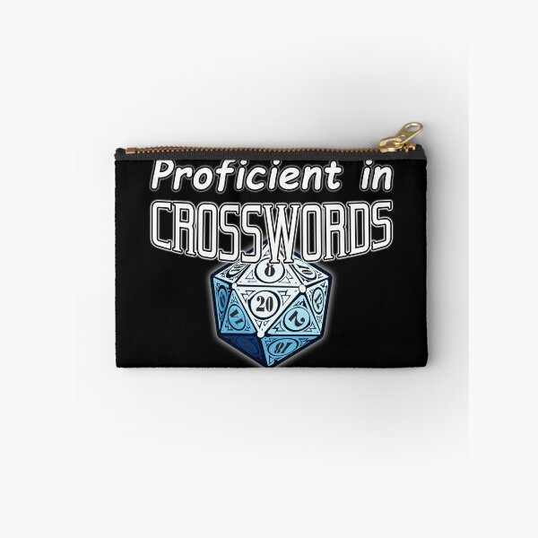 Item preview, Proficient in Crosswords designed and sold by GammarayPrints.