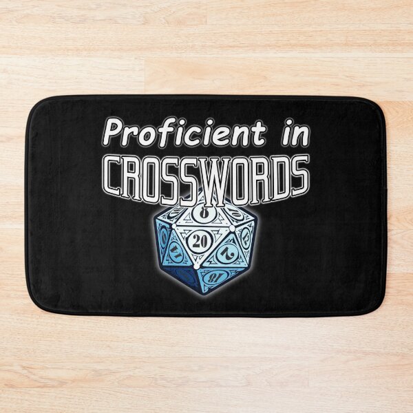Item preview, Proficient in Crosswords designed and sold by GammarayPrints.