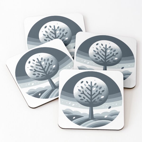 Item preview, Monochromatic Tree Silhouette designed and sold by OniumEth.