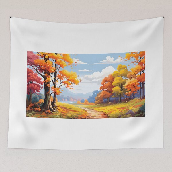 Item preview, Vibrant Autumn Landscape designed and sold by Shirtastically.