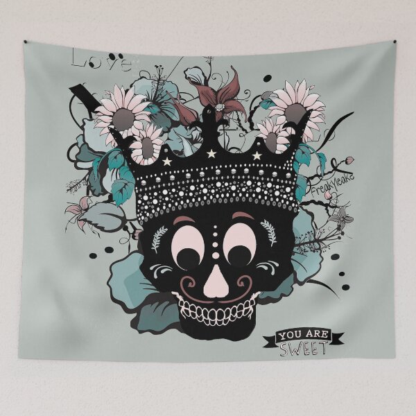 Item preview, NICE SKULL WITH A CROWN designed and sold by inarausch2023.