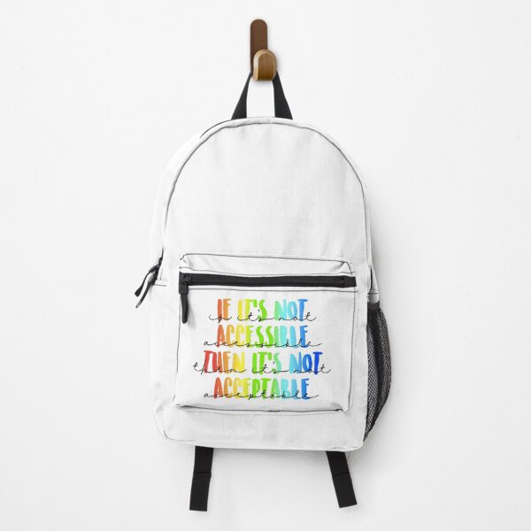 Item preview, Not Accessible, Not Acceptable designed and sold by Ali Maeve Art.