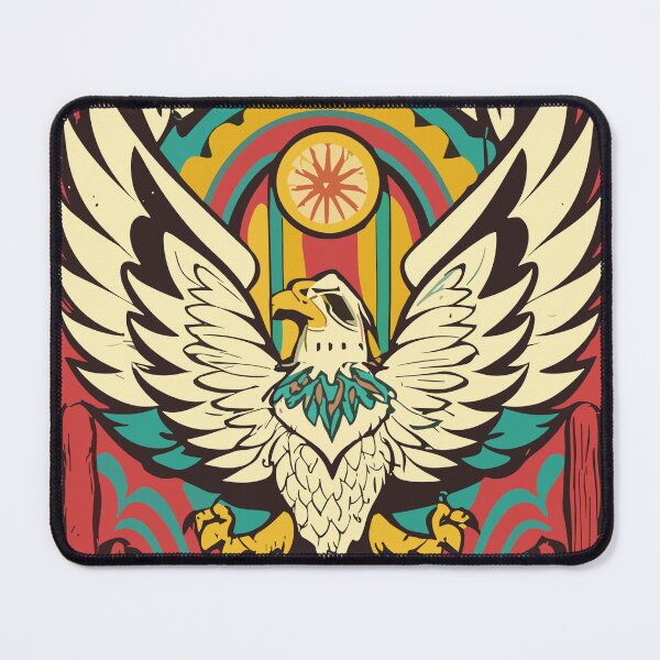 Item preview, Southwestern Eagle Deco Zia New Mexico Traditional And Vintage designed and sold by sadedream.