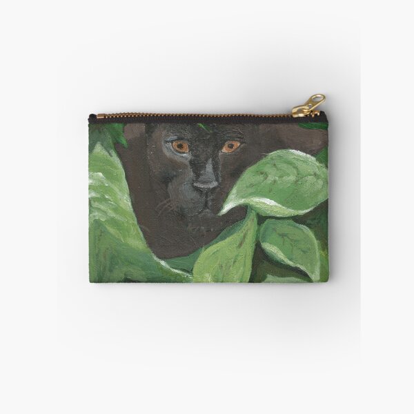 Item preview, Black Panther in the Jungle (green, black) designed and sold by Ann Kronick.