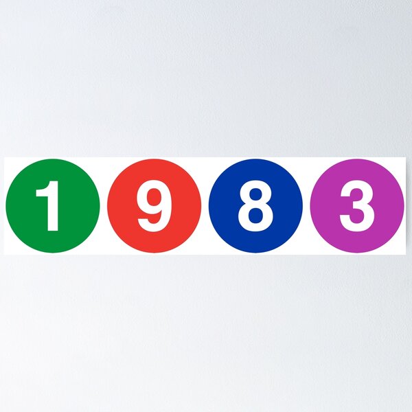 Item preview, 1983 - New York City Subway Style designed and sold by thebigleebowski.