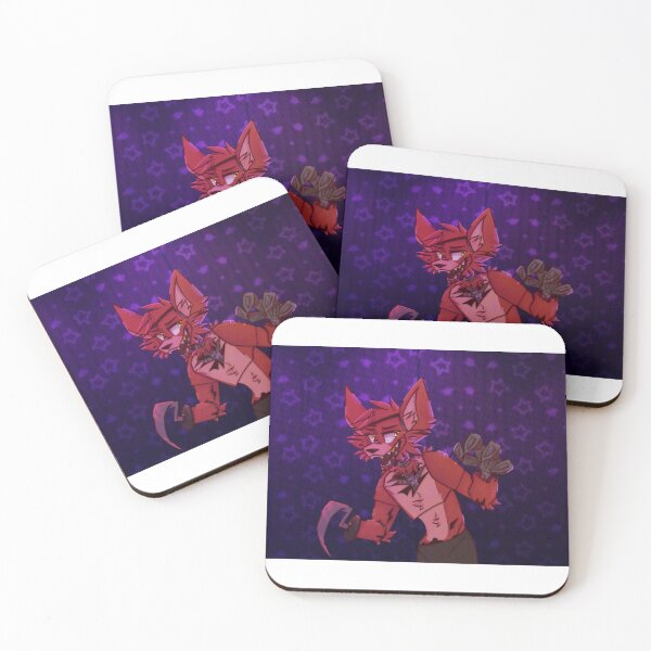 Item preview, FNAF 1 Foxy stage performance designed and sold by Cyan-kitsy.