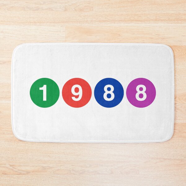 Item preview, 1988 - New York City Subway Style designed and sold by thebigleebowski.